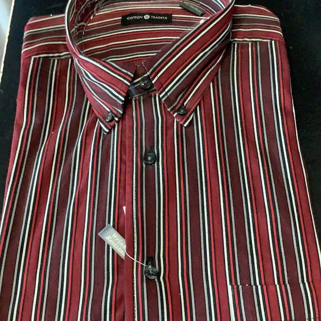 Cotton Traders Ruby Long Sleeve Sport Shirt