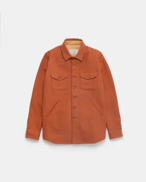Crissman Overshirt - Burnt Orange