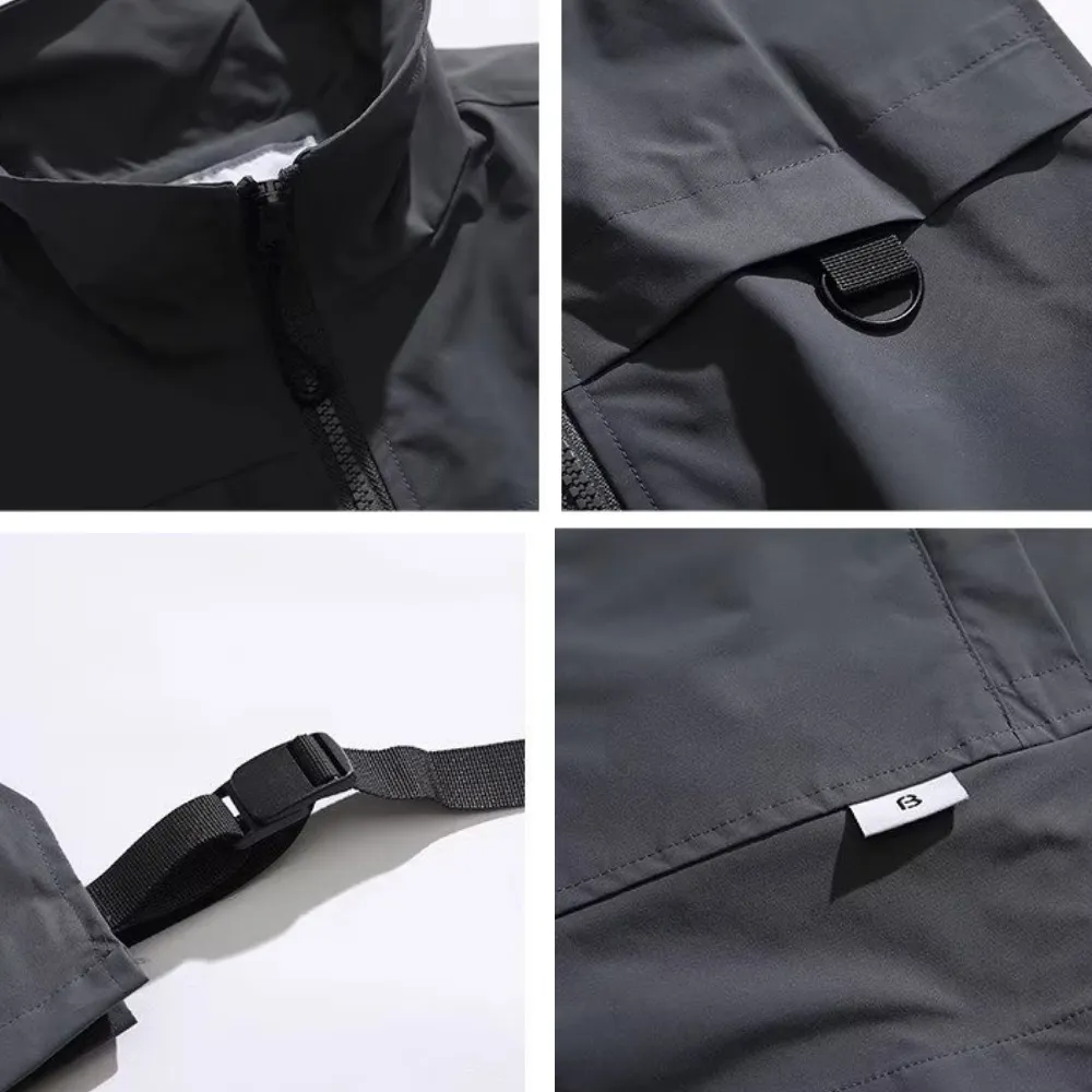 Daily Shorts Stand Collar Vest