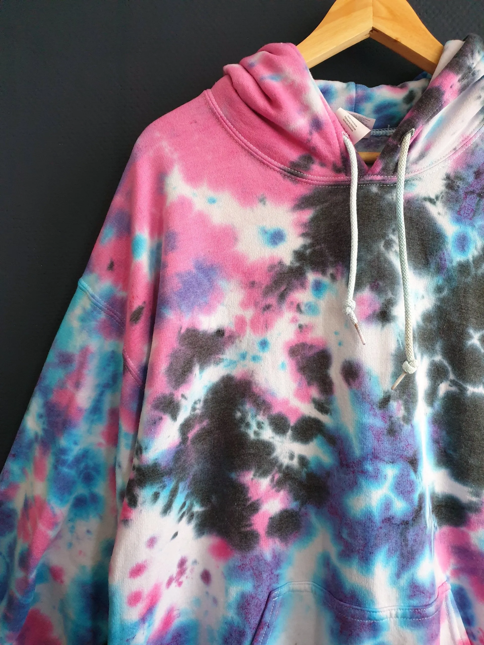Dark Galaxy Tie-Dye Hoodie