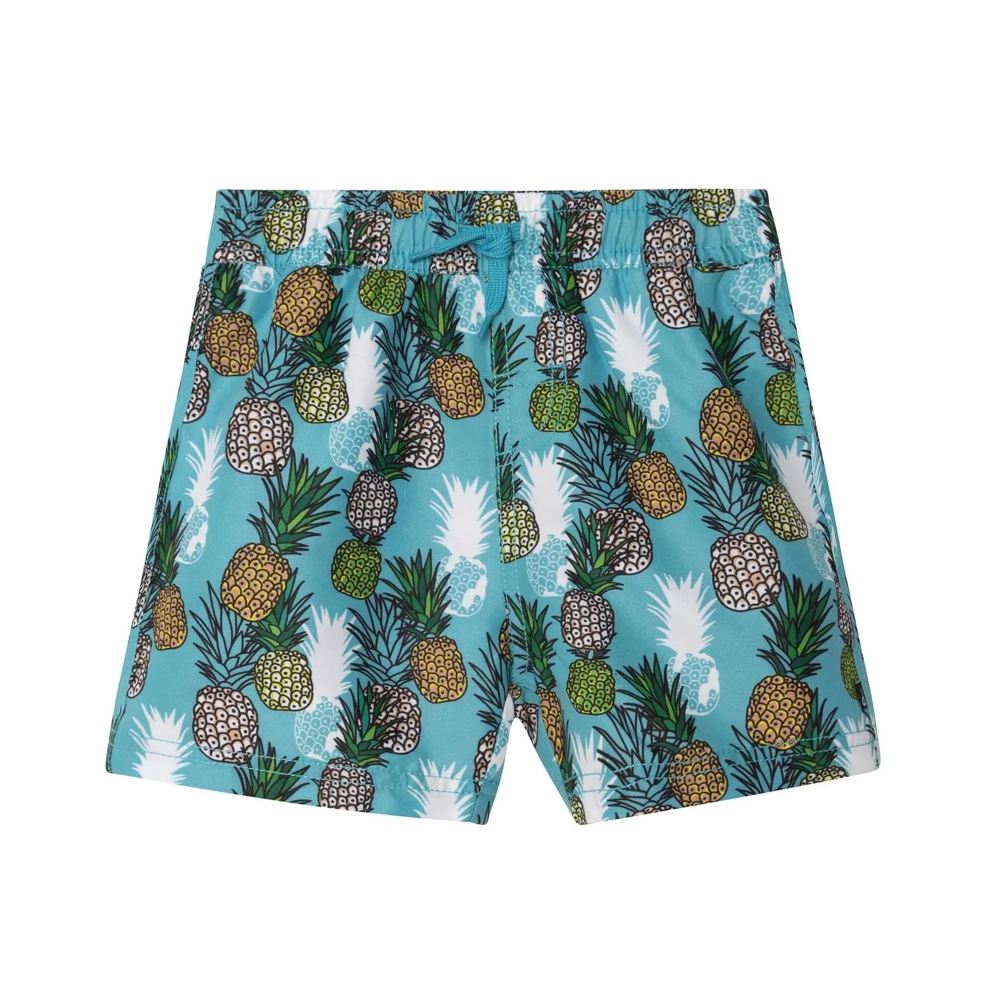 Deux Par Deux Printed Boardshort - Pineapple