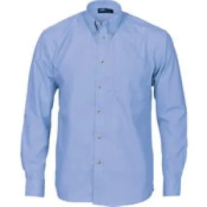 DNC Shirt L/S Business Poly Cotton