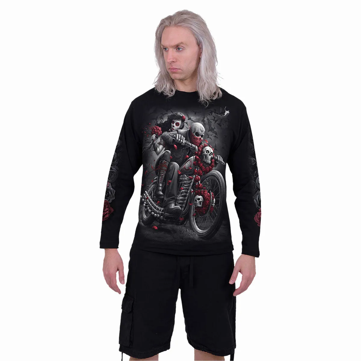 DOTD BIKERS - Longsleeve T-Shirt Black