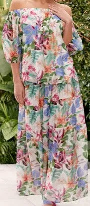 Elliot Floral Off Shoulder Top