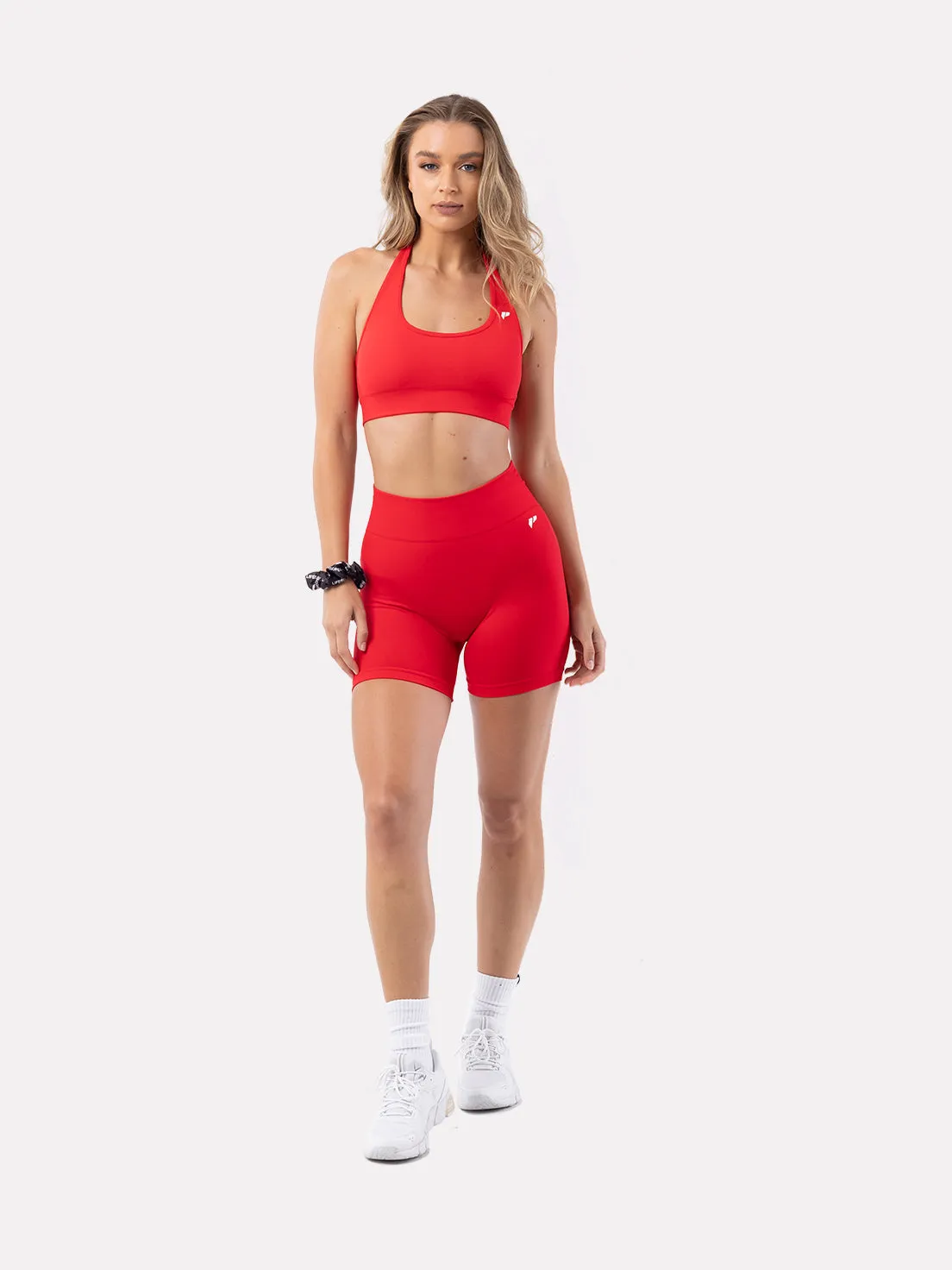 EMMAH SHORTS - RED KWEZI