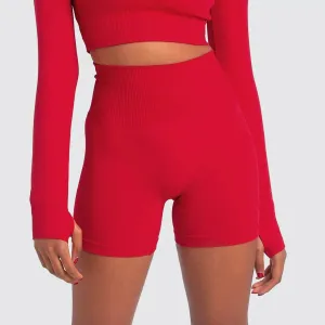 Energy Seamless Yoga Shorts for Women - High Waist Fitness Gym Shorts