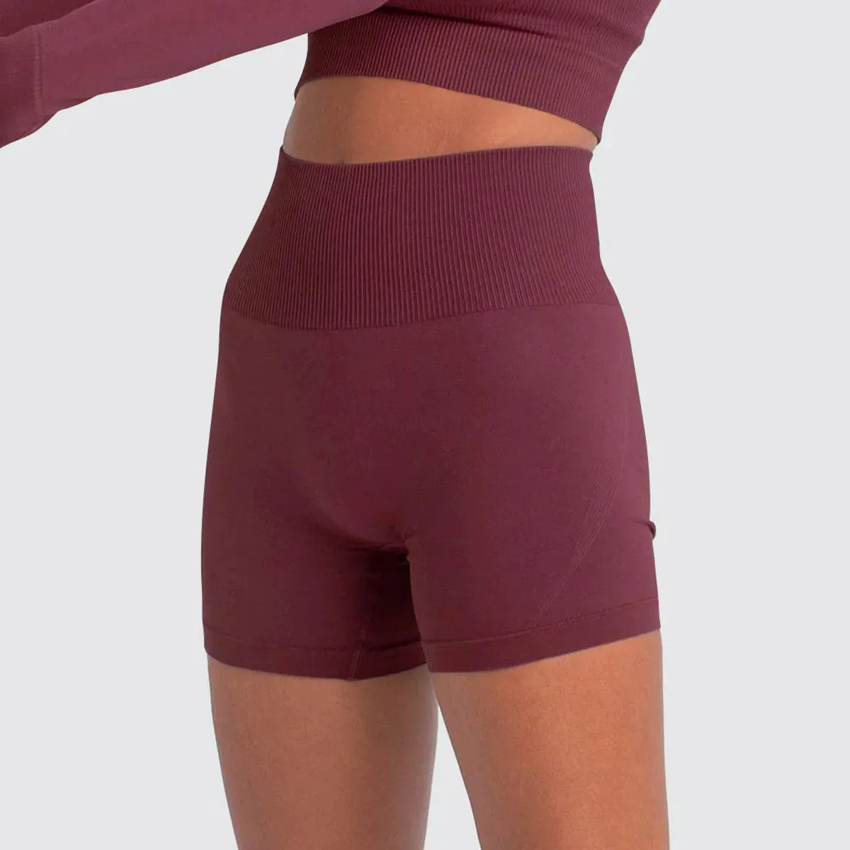 Energy Seamless Yoga Shorts for Women - High Waist Fitness Gym Shorts