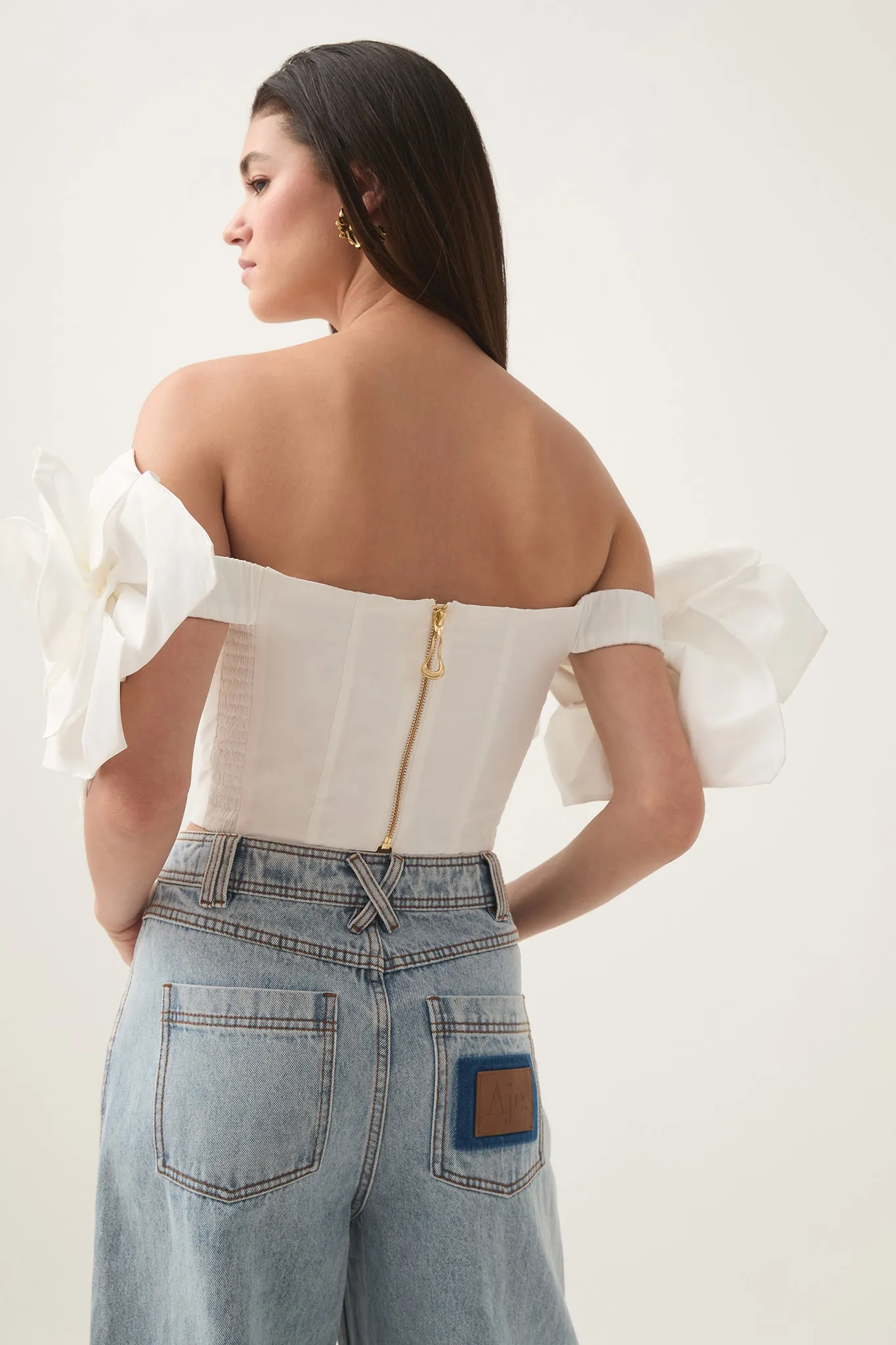 Etta Taffeta Top