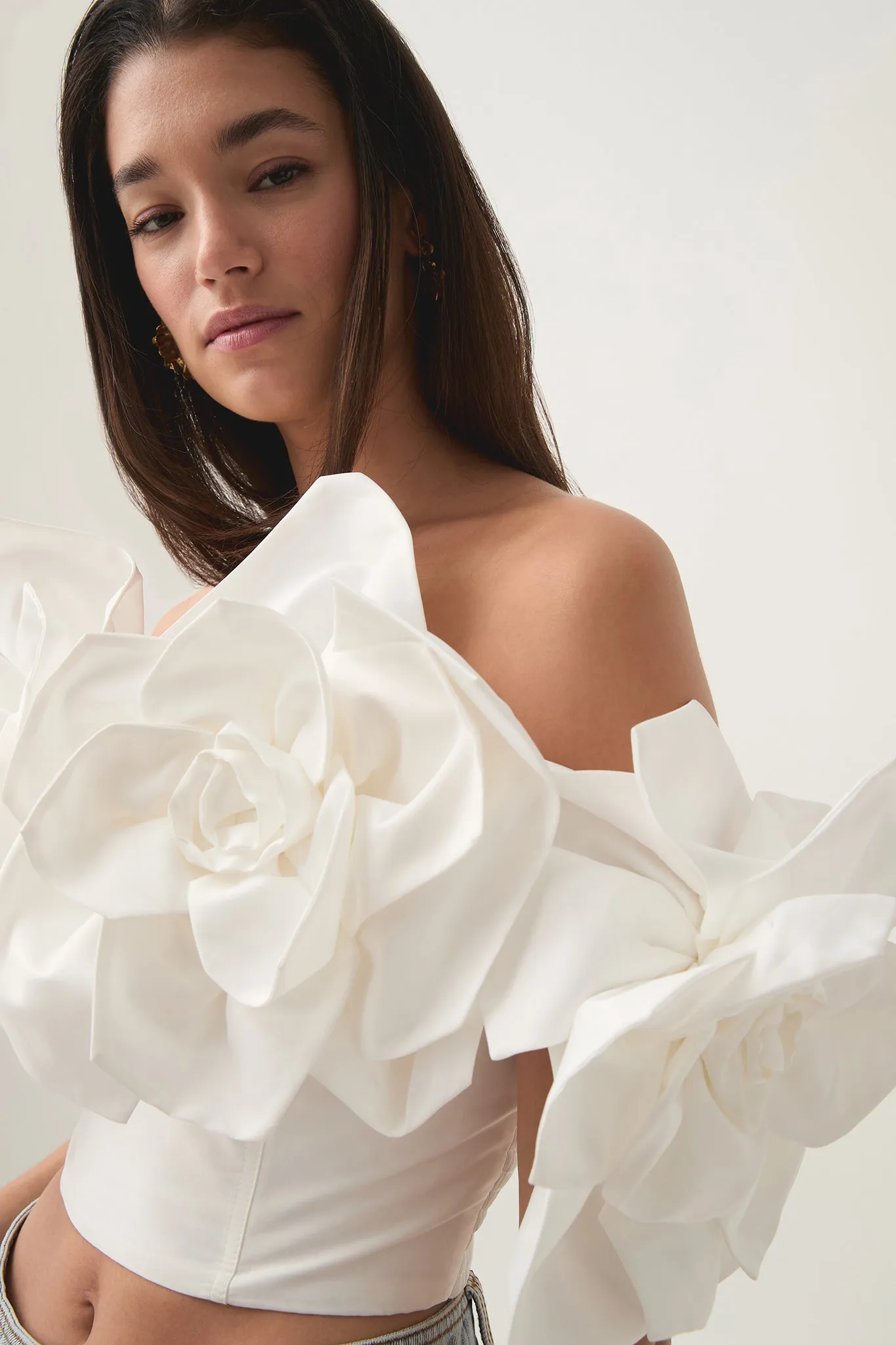 Etta Taffeta Top