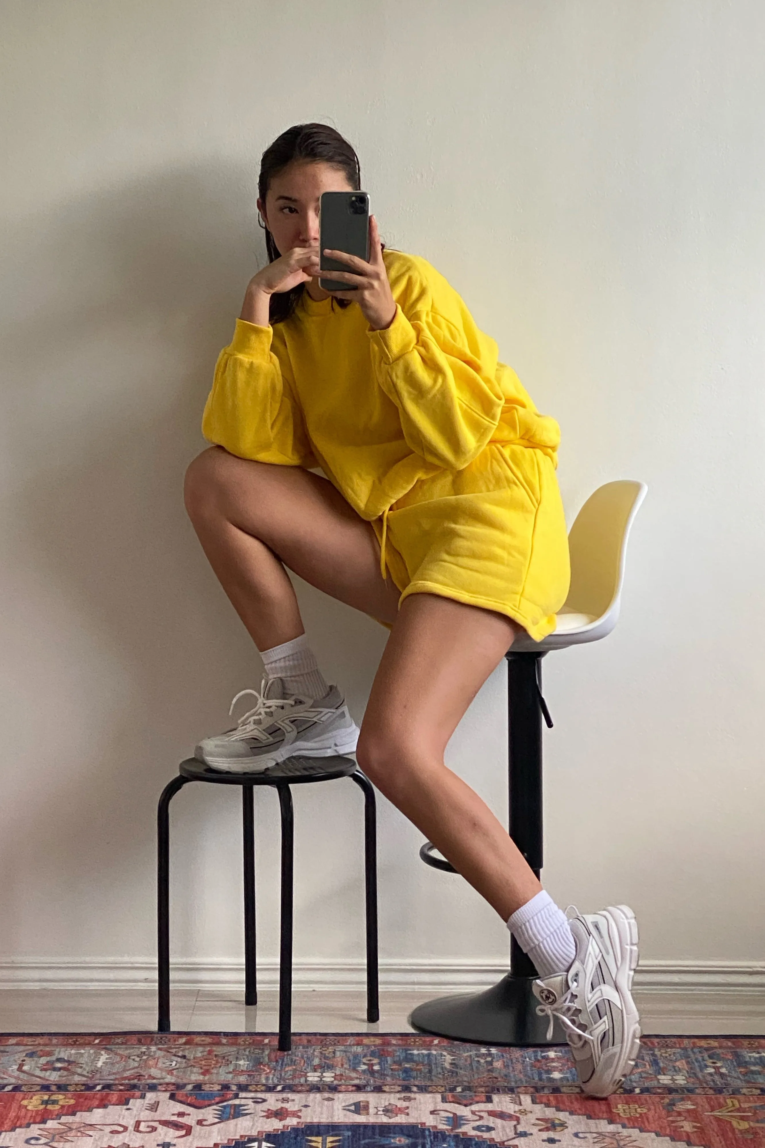 [EVERYDAY] Any Given Sunday Lounge Sweatshorts - Sunglow