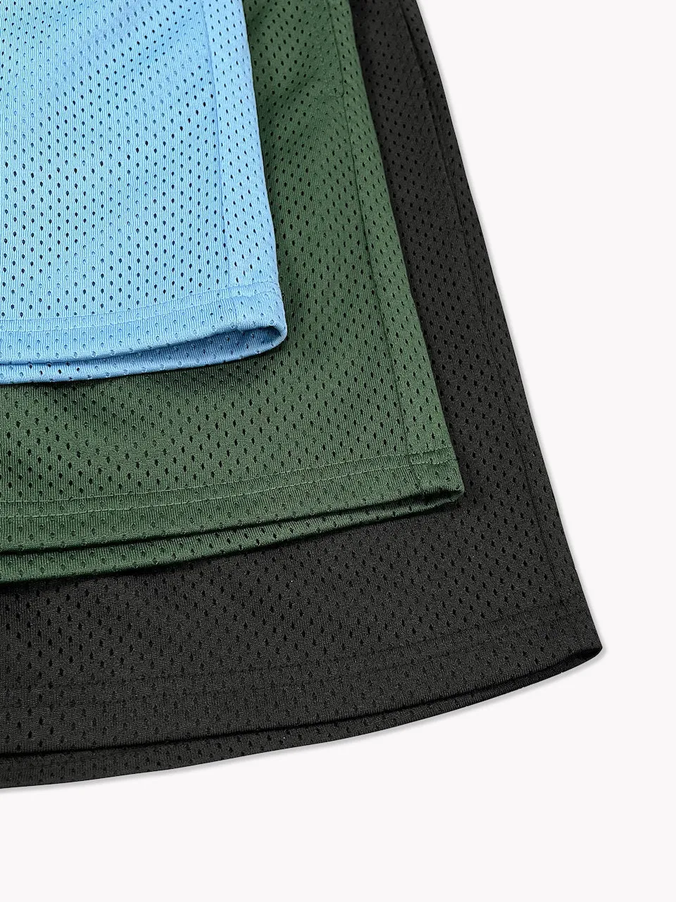 Everyday Mesh Shorts-Black