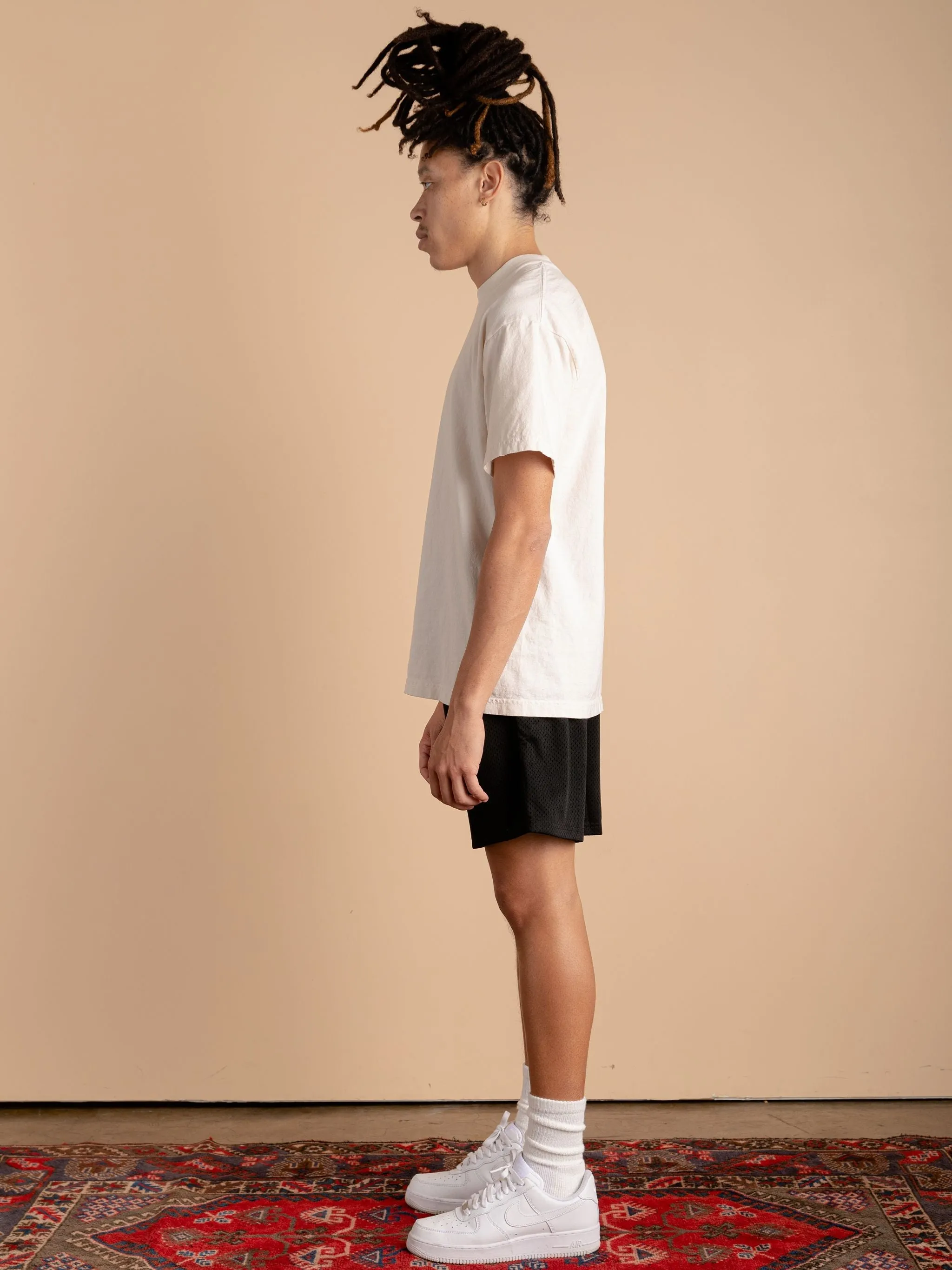 Everyday Mesh Shorts-Black