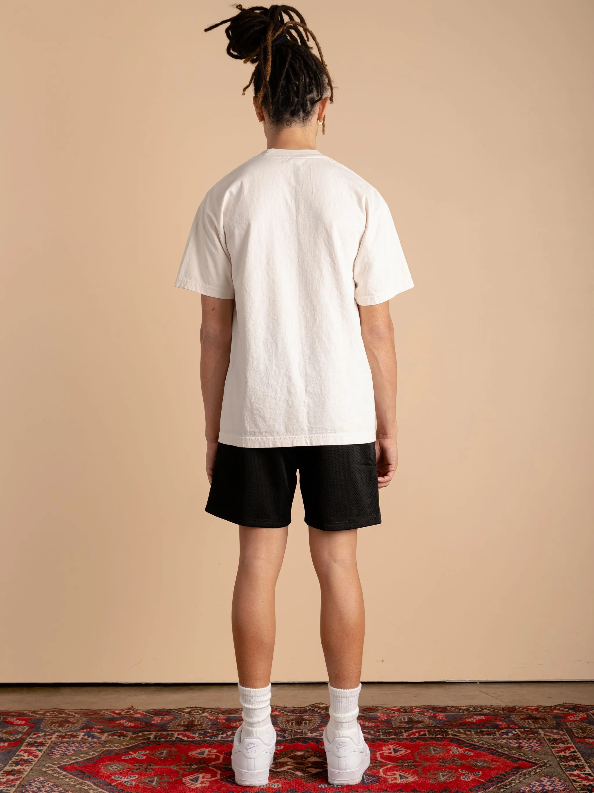 Everyday Mesh Shorts-Black