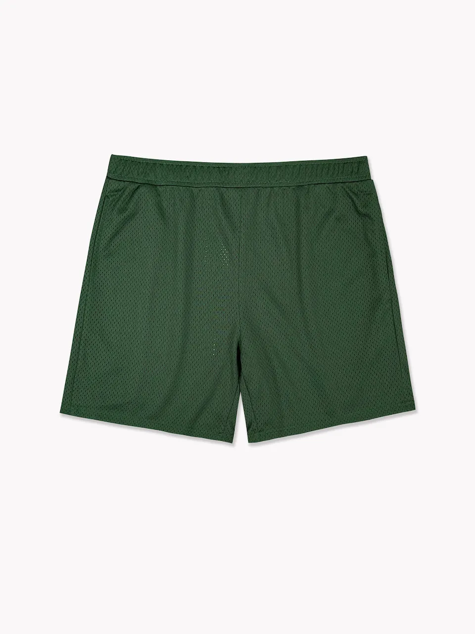 Everyday Mesh Shorts-Forest