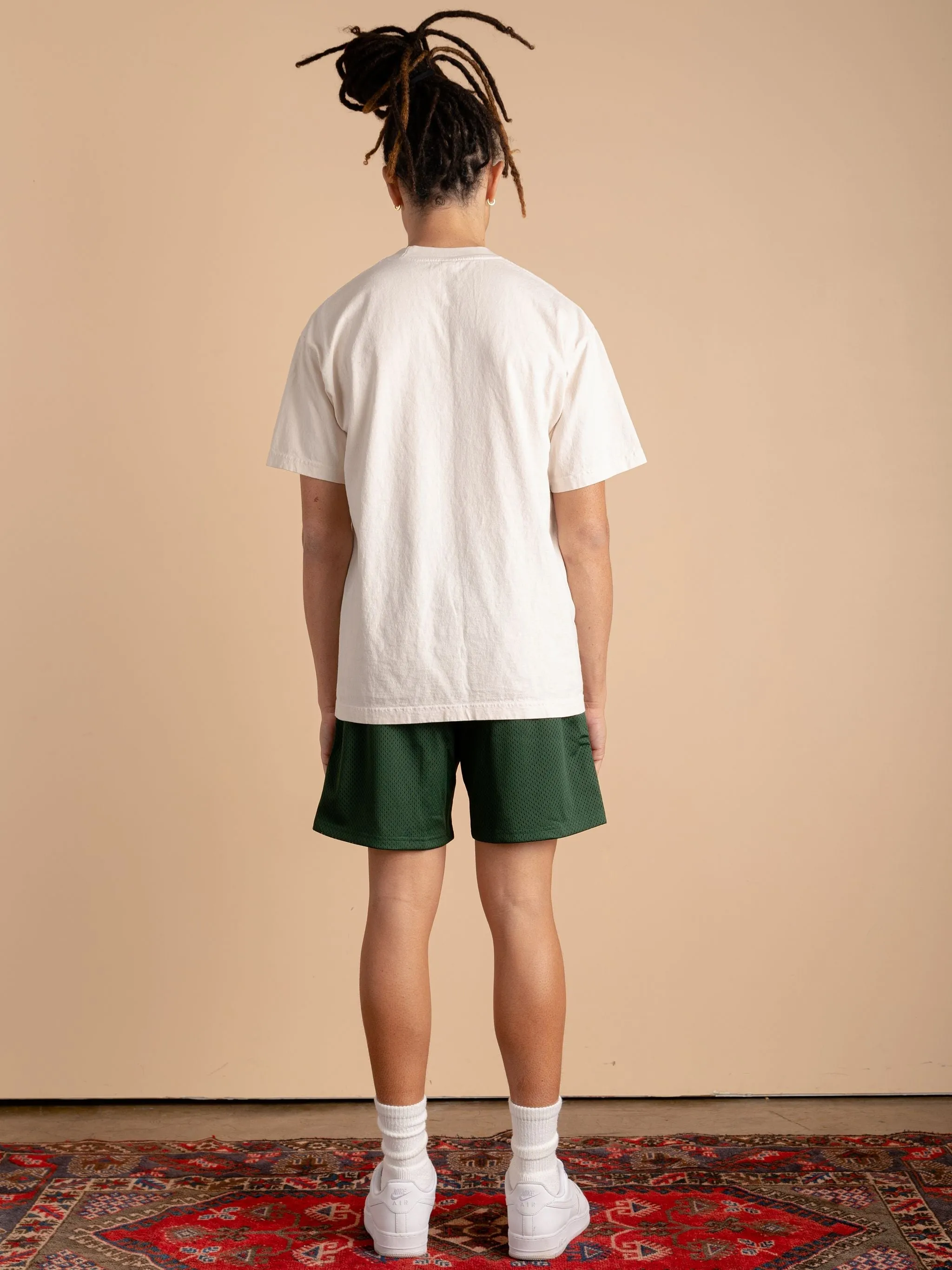 Everyday Mesh Shorts-Forest