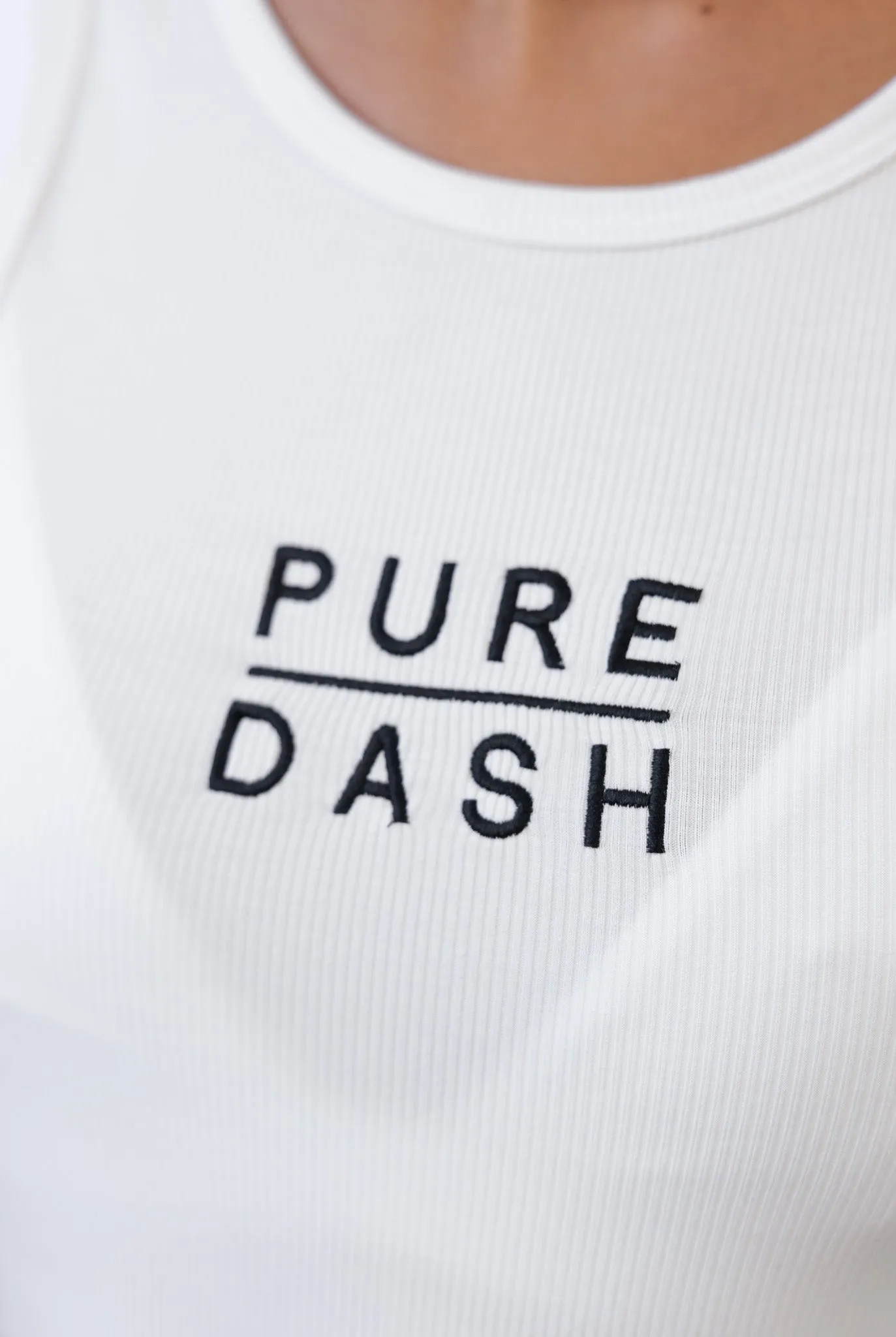 Everyday Ribbed Tank - Off White