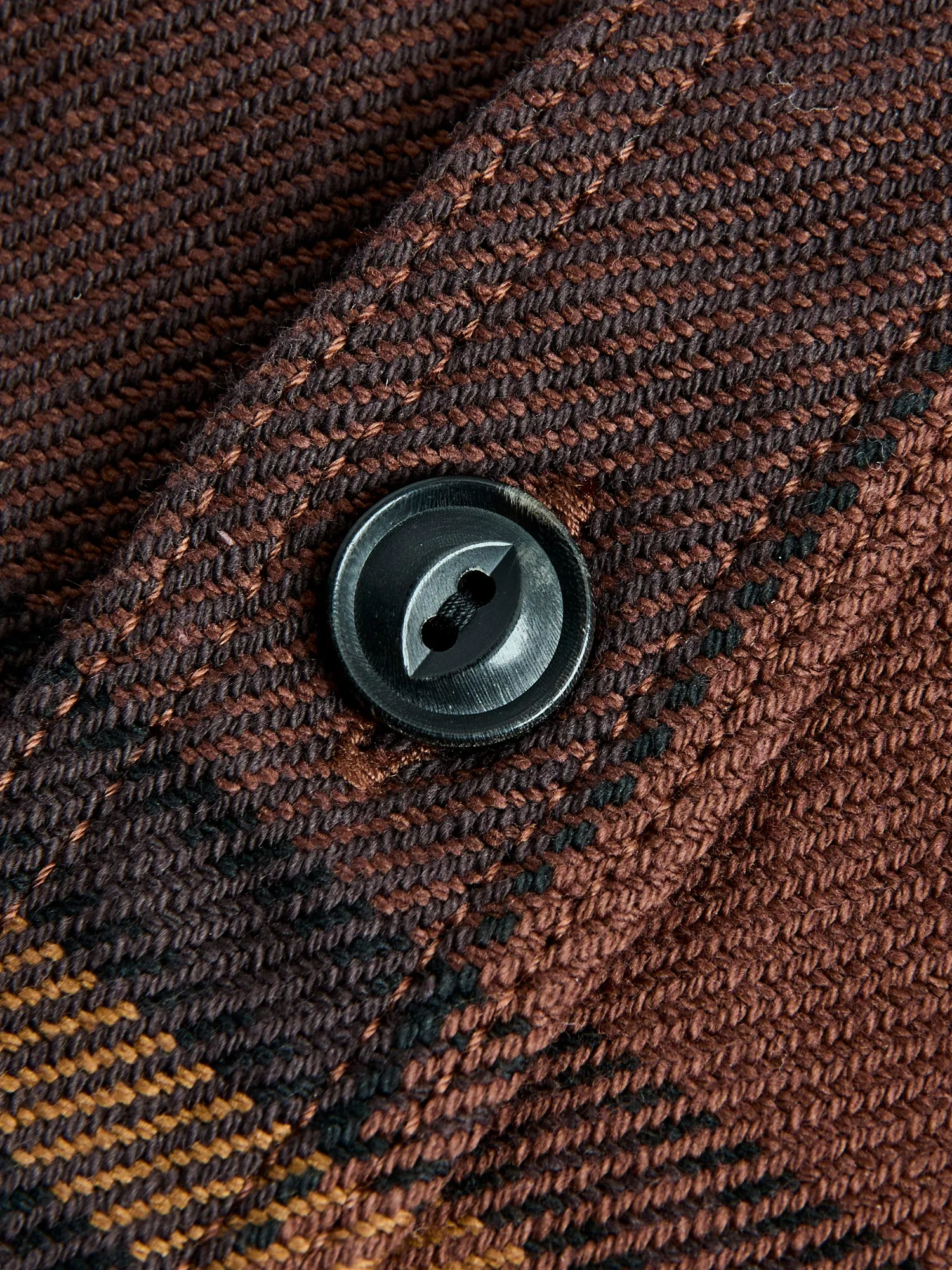 Extra Heavy Flannel Shirt in Orange