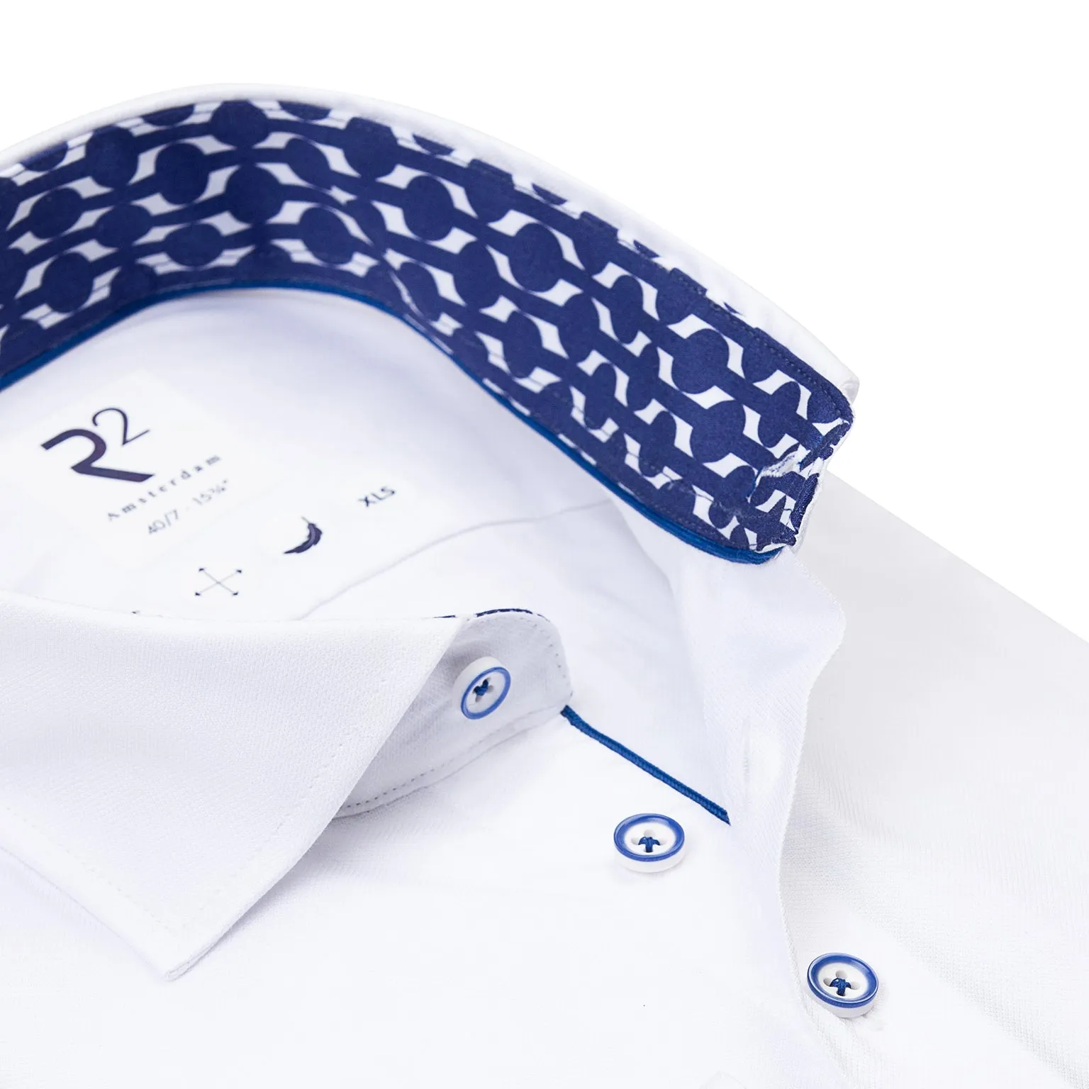 Extra long sleeves. Oxford cotton shirt