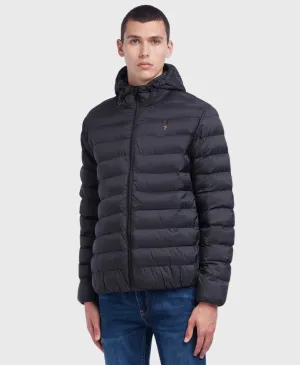 Farah Strickland Jacket Black