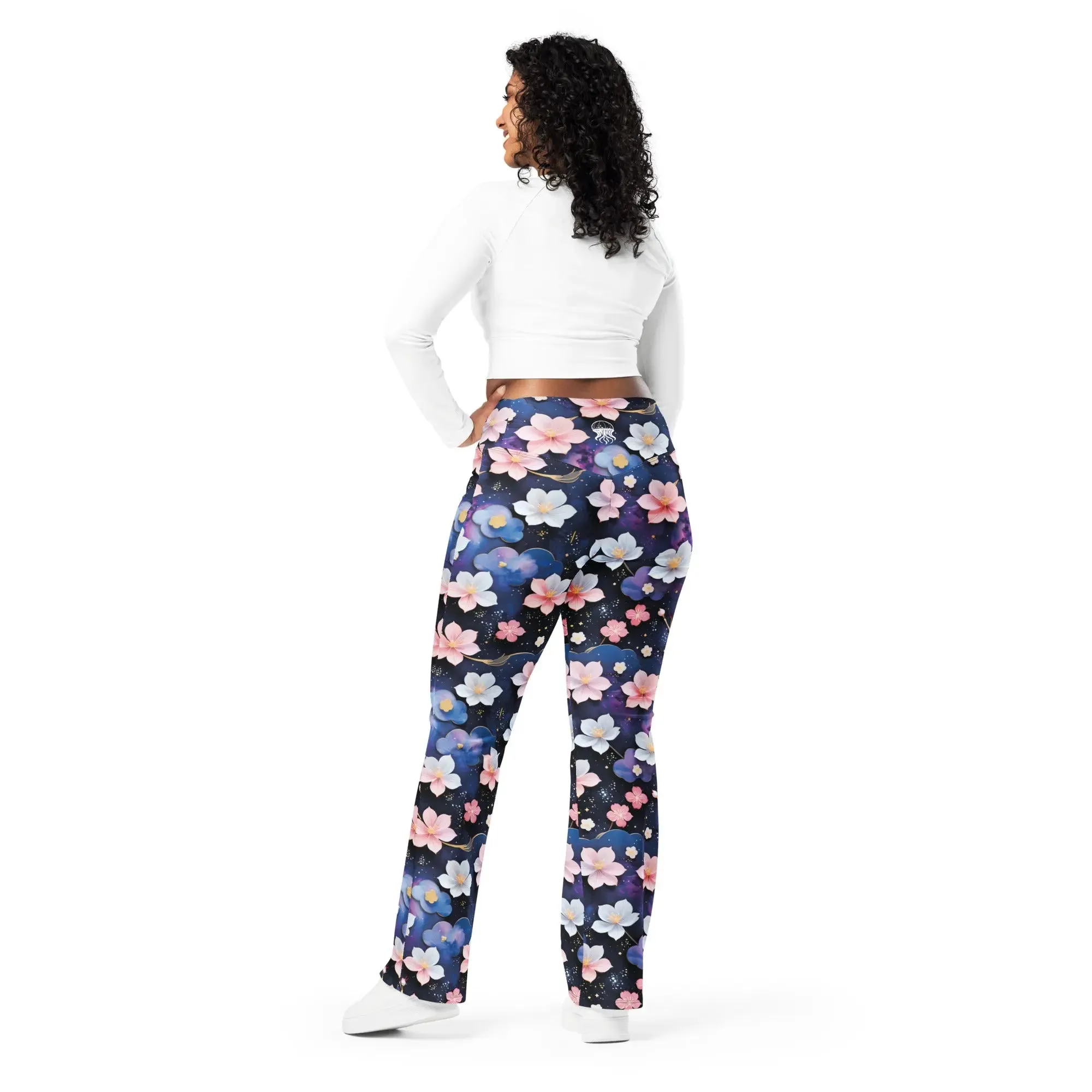 Flare Leggings Midnight Sakura