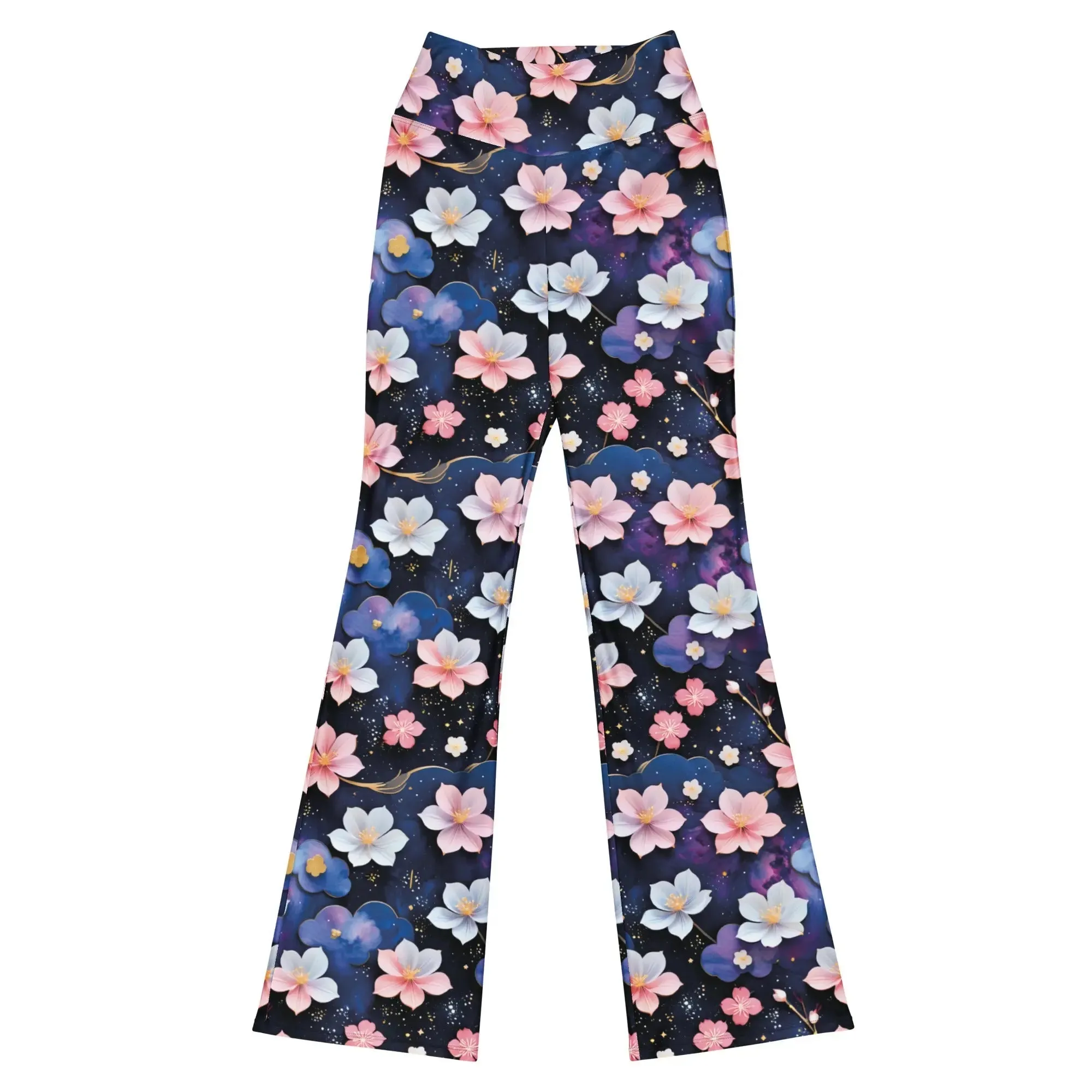 Flare Leggings Midnight Sakura