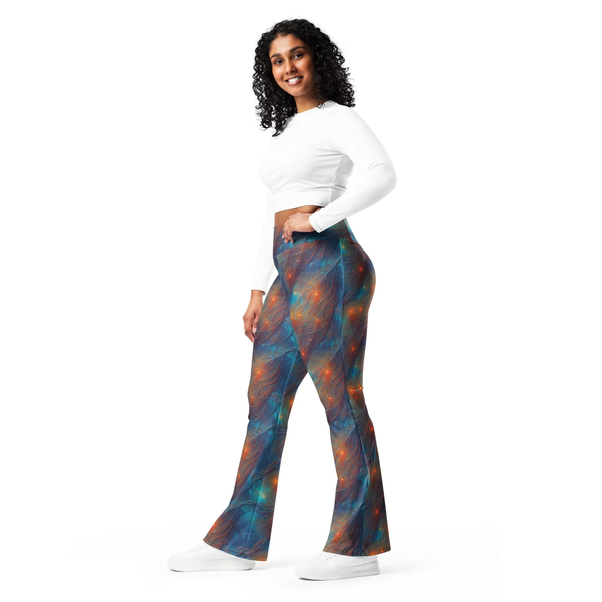 Flare Leggings Nebular Nexus