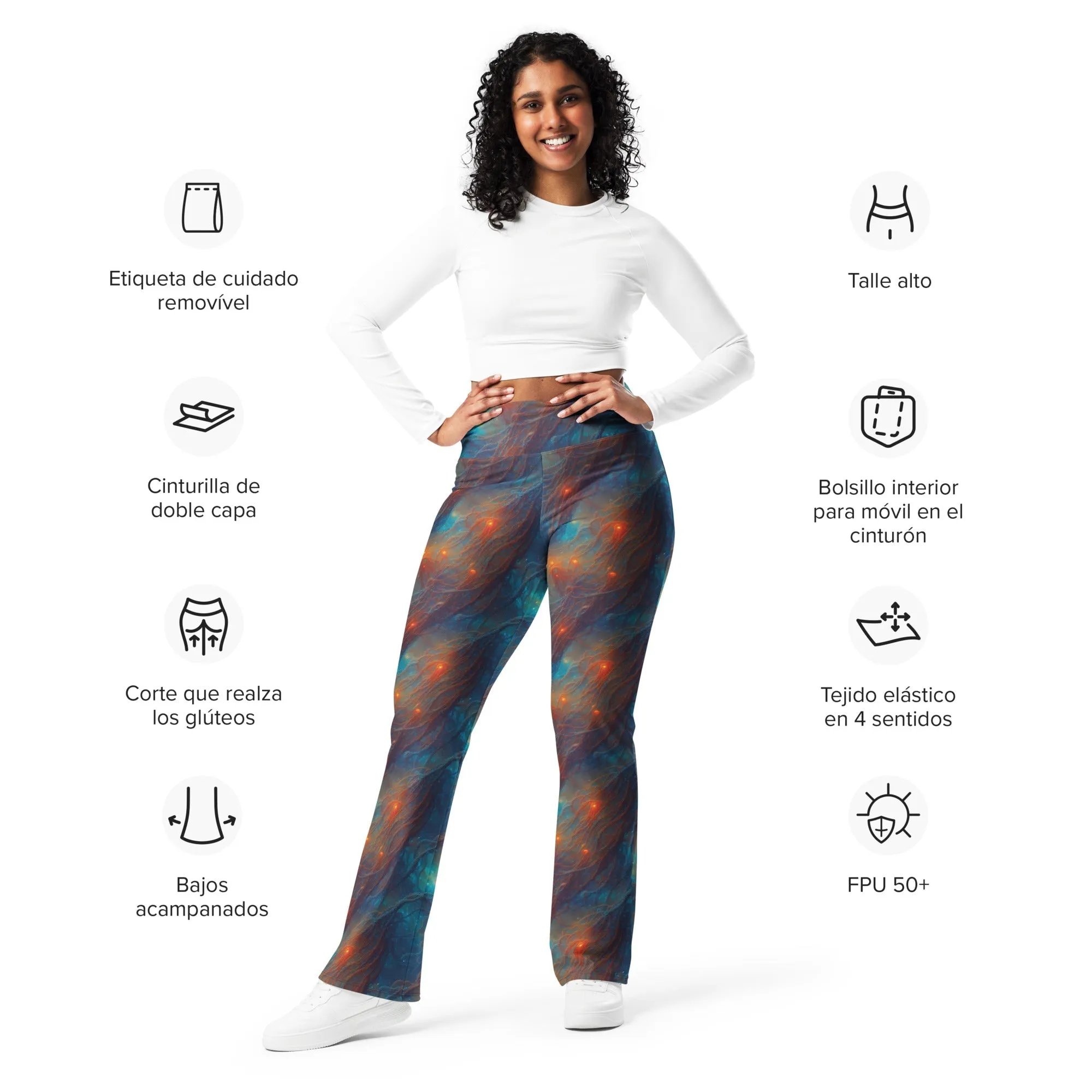 Flare Leggings Nebular Nexus