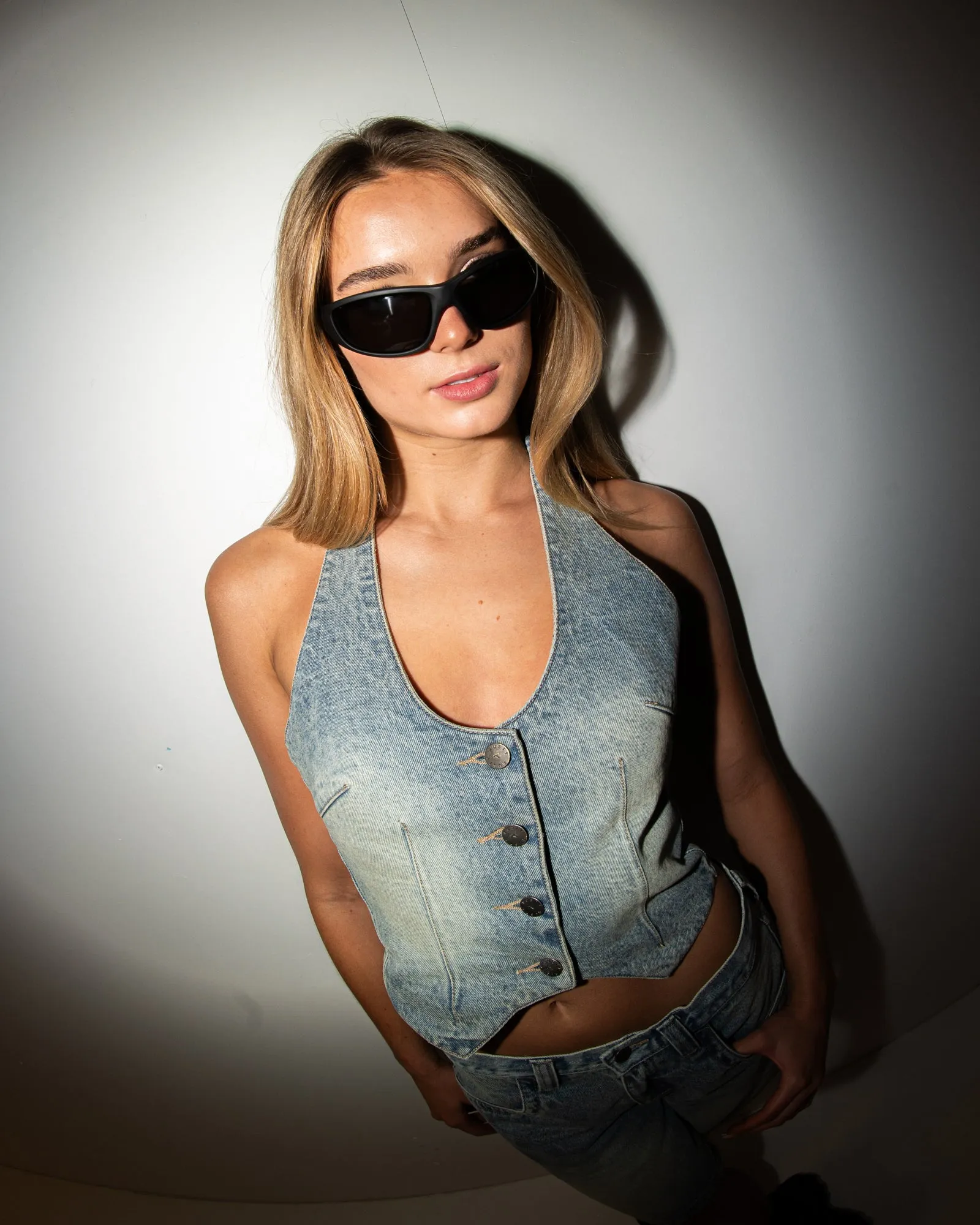 FLIP MOMMY TAPELESS HALTER NECK VEST