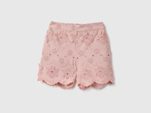 Floral Lace Regular Fit Shorts