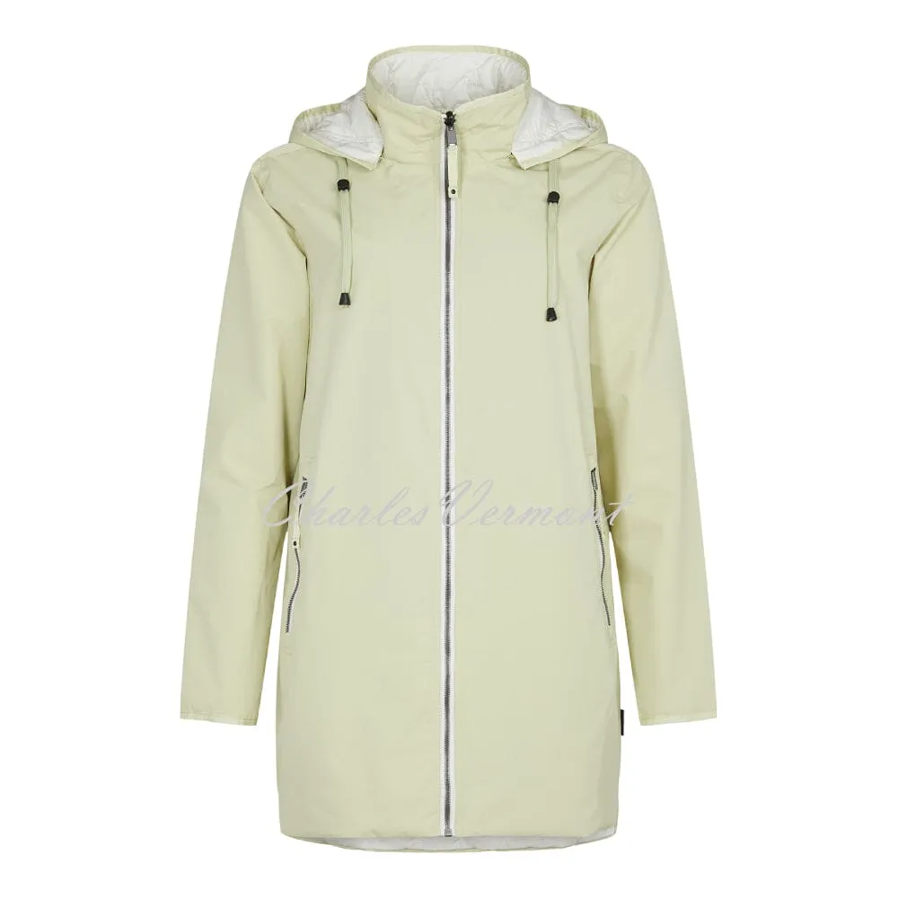 Frandsen Reversible Coat - Style 417-348-8110 (Light Pistachio / White)