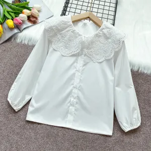 Girls Long Sleeve Uniform Shirts