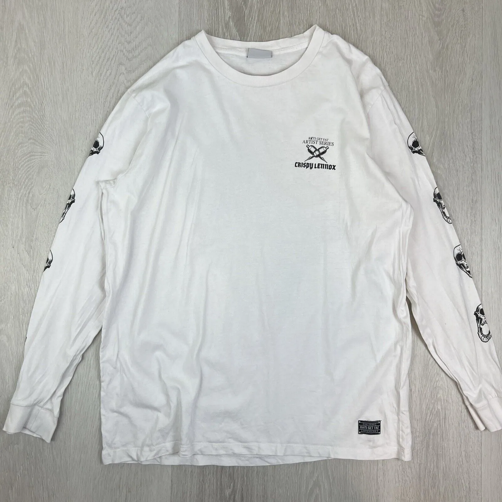 Goat Crew / Rats Get Fat / Stussy  /Mens T-Shirt Bundle Size 2XL (3 T-Shirts)