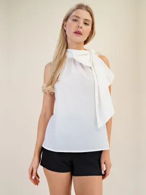 Halter Neck Bow Top