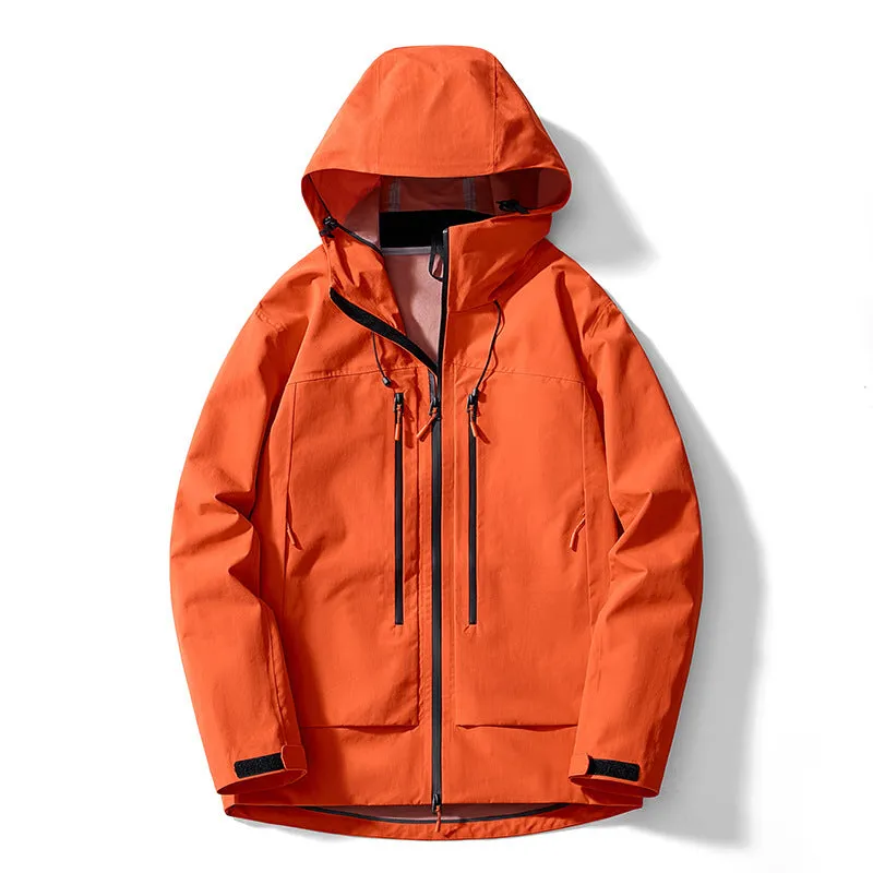 Hard Shell Jacket | YKK Zipper | Windproof | Rainproof | Breathable