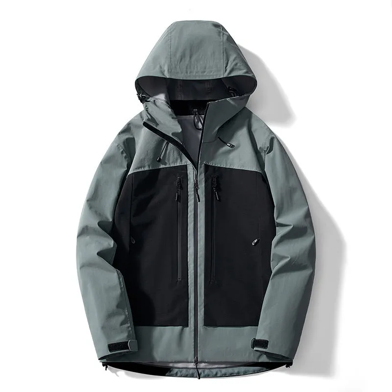 Hard Shell Jacket | YKK Zipper | Windproof | Rainproof | Breathable