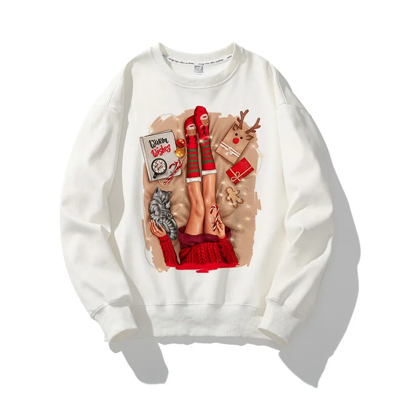 Hello December O-Neck White Sweater R