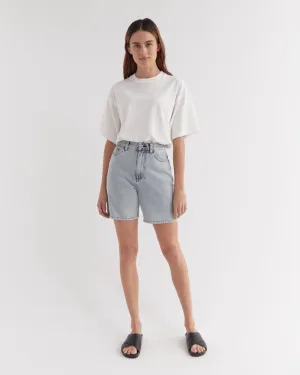 High Waist Boyfriend Short Super Light