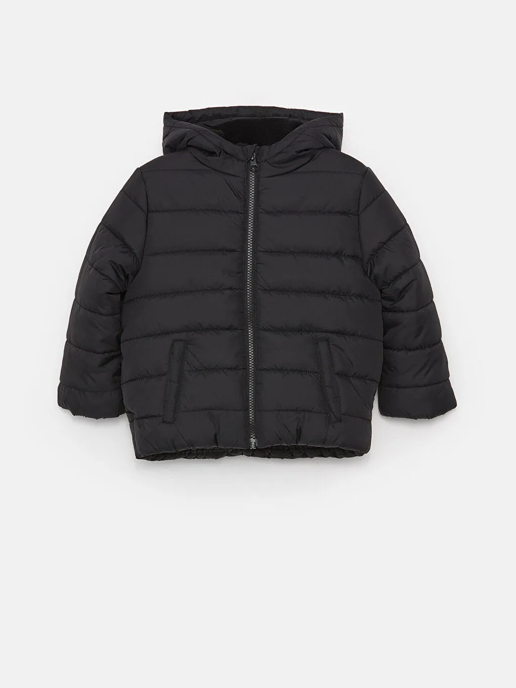 Hooded Long Sleeve Baby Boy Puffer Coat