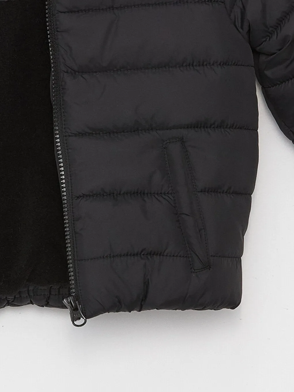 Hooded Long Sleeve Baby Boy Puffer Coat