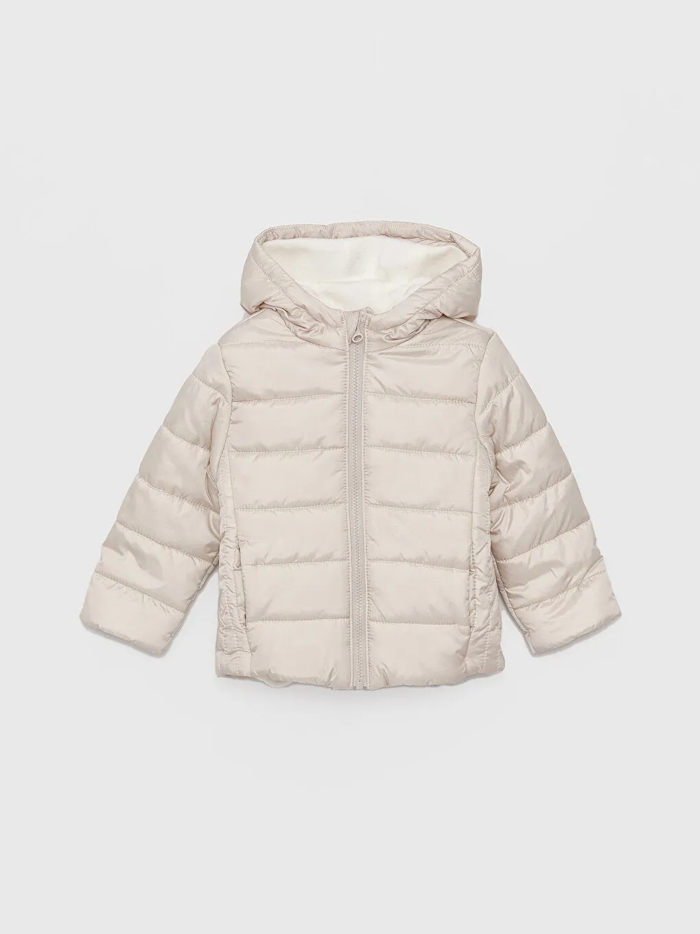 Hooded Long Sleeve Baby Boy Puffer Coat