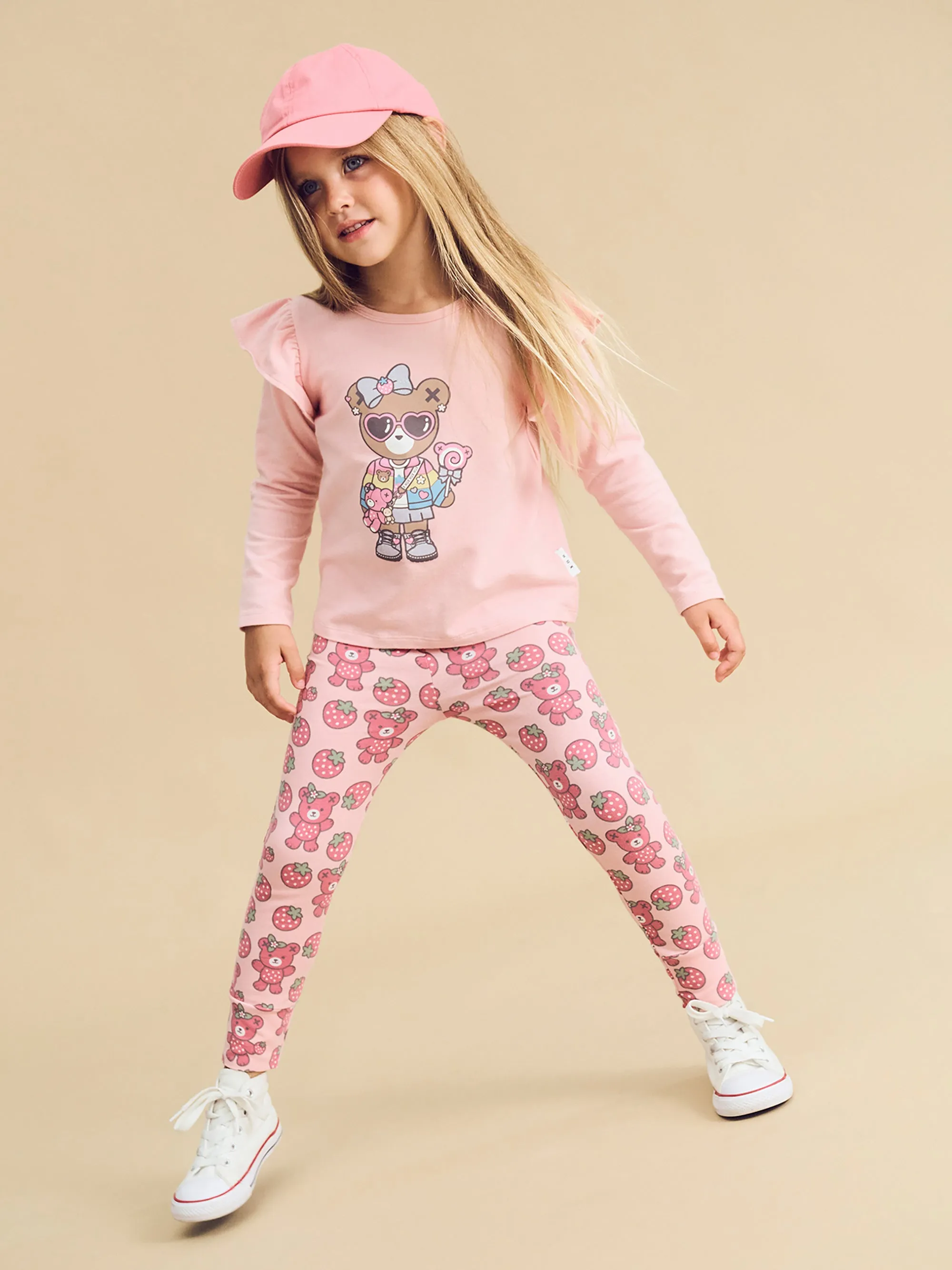 Huxbaby Berry Bear Legging