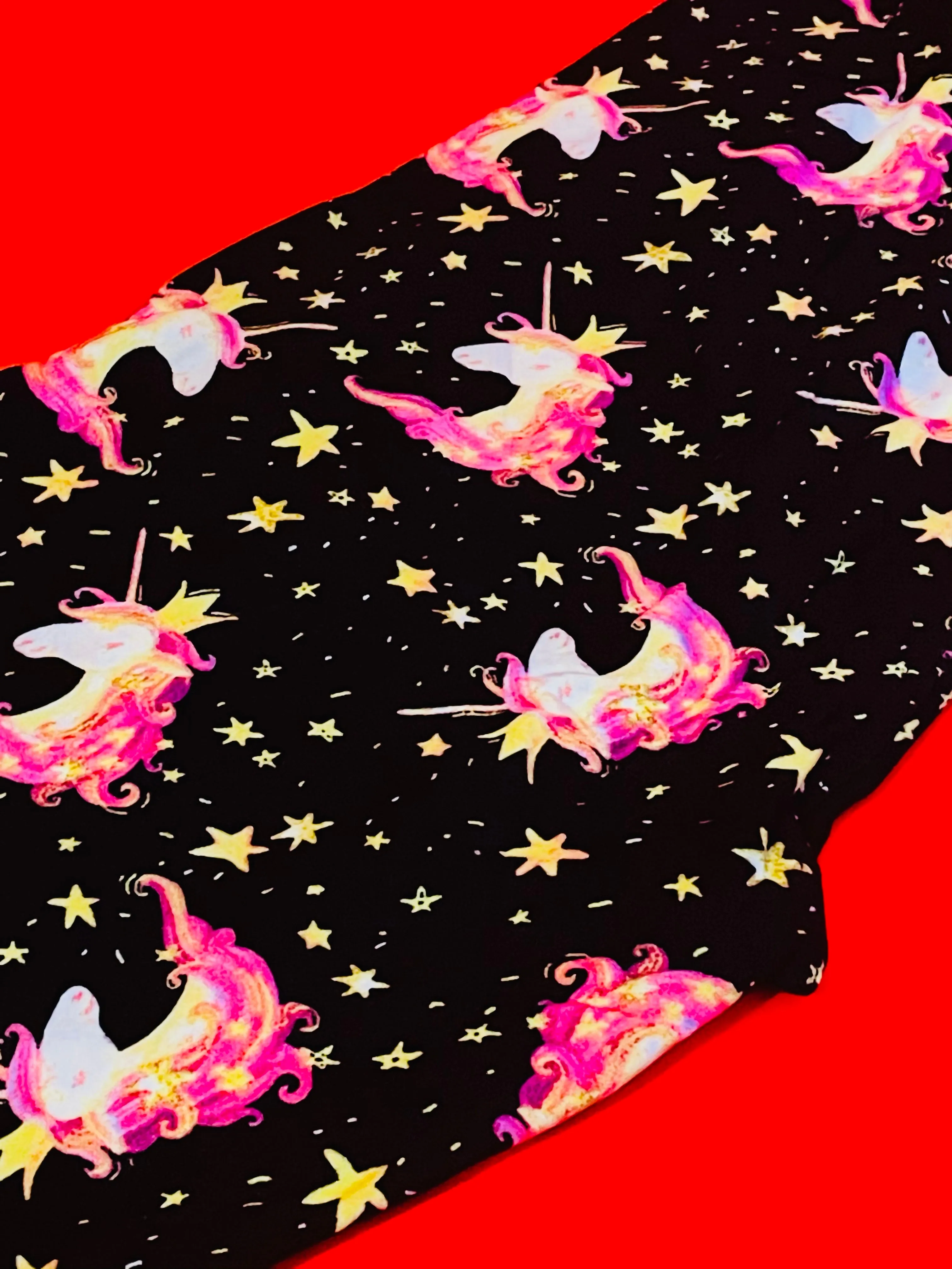 I’m A Fkn Unicorn Leggings (Black & Pink Multi)