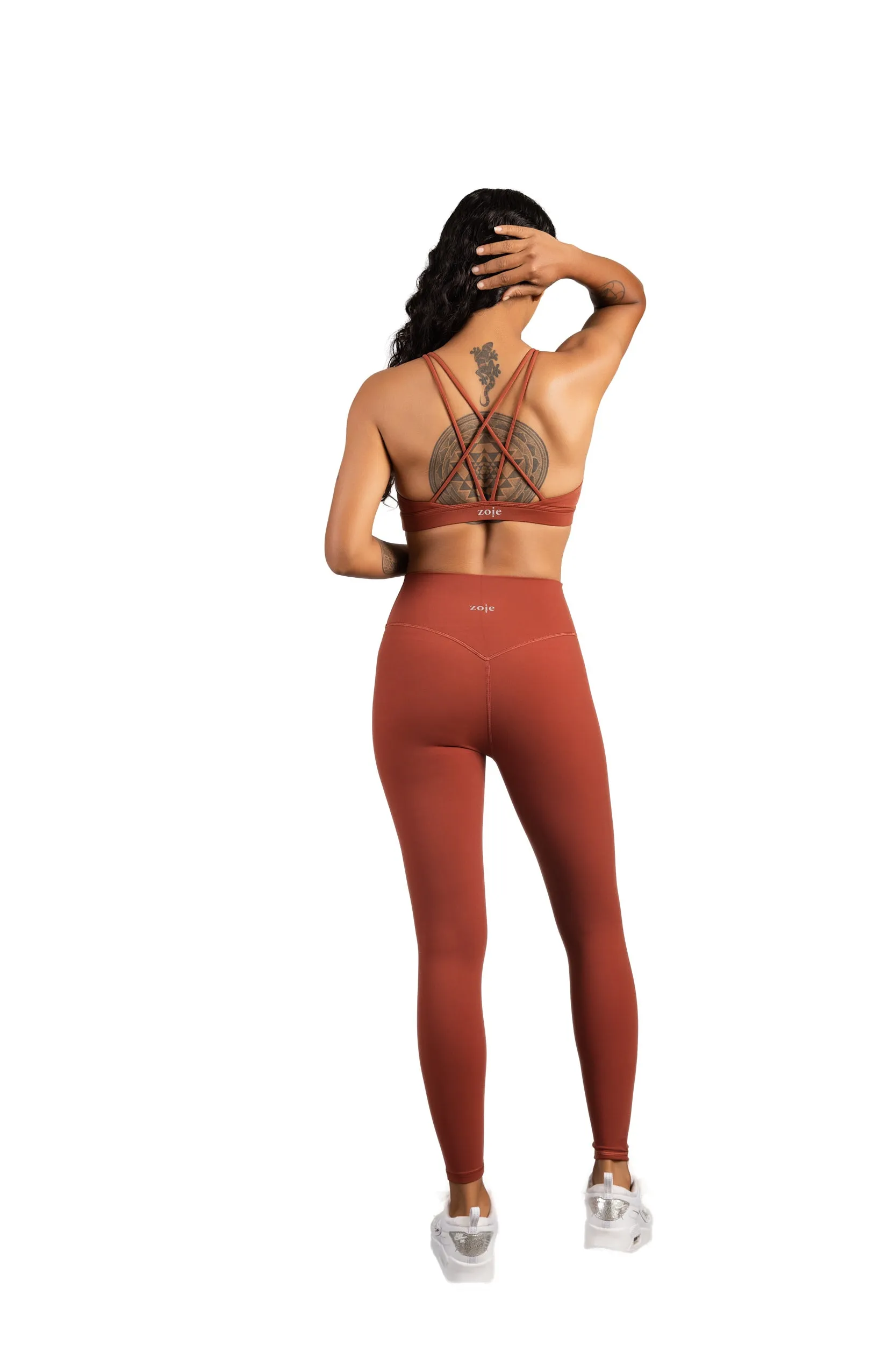 INDIRA LEGGING RED CURRY