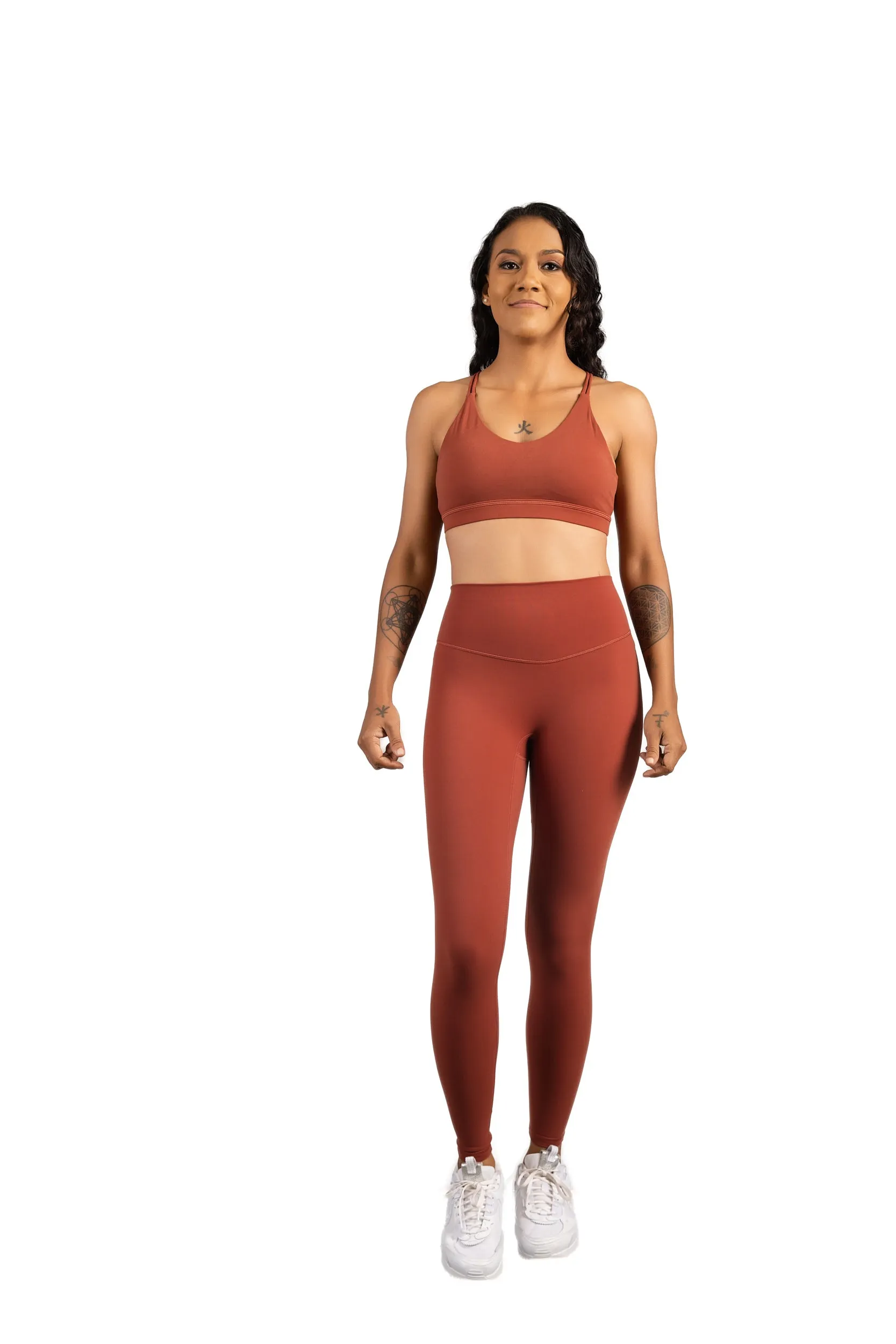 INDIRA LEGGING RED CURRY