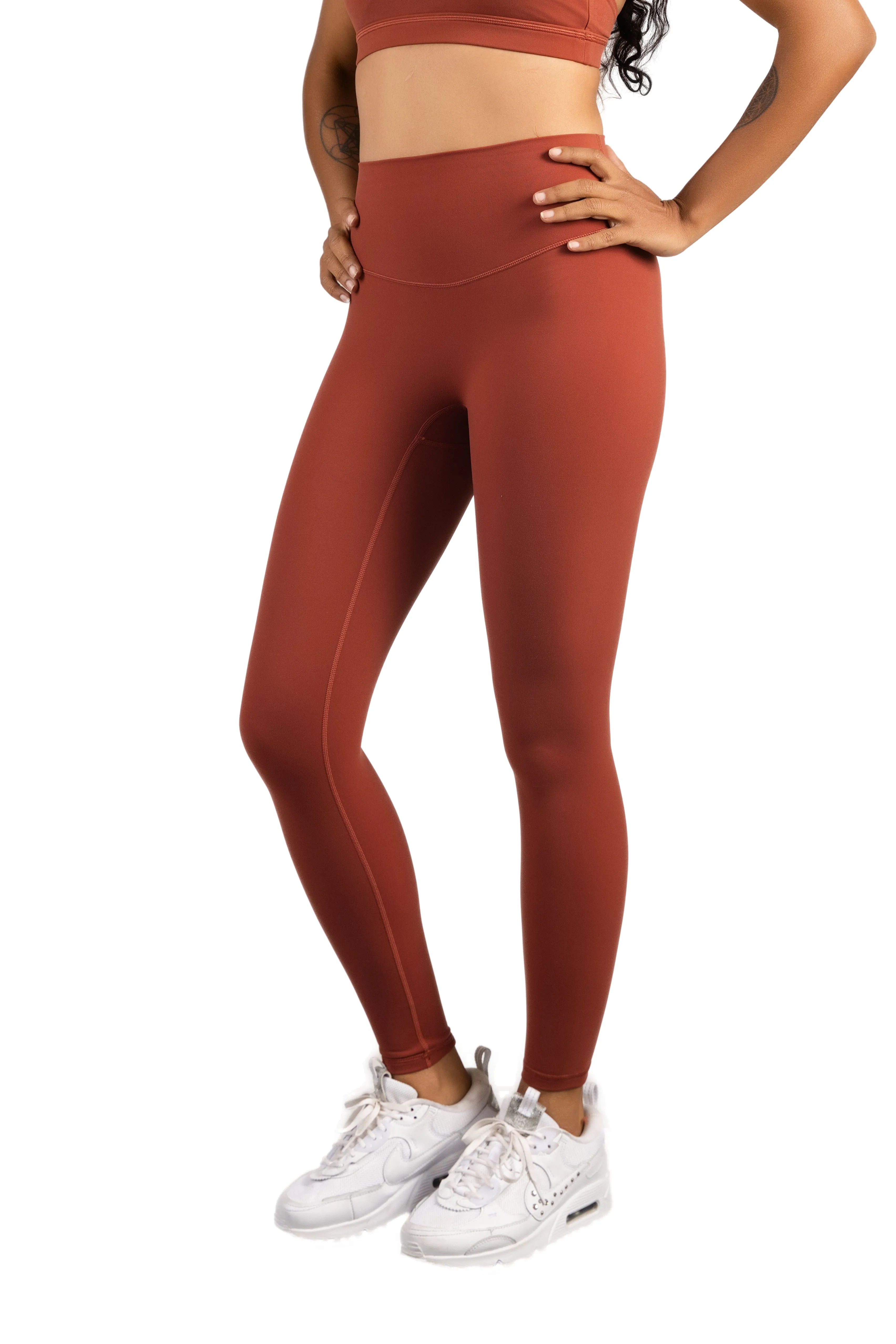 INDIRA LEGGING RED CURRY