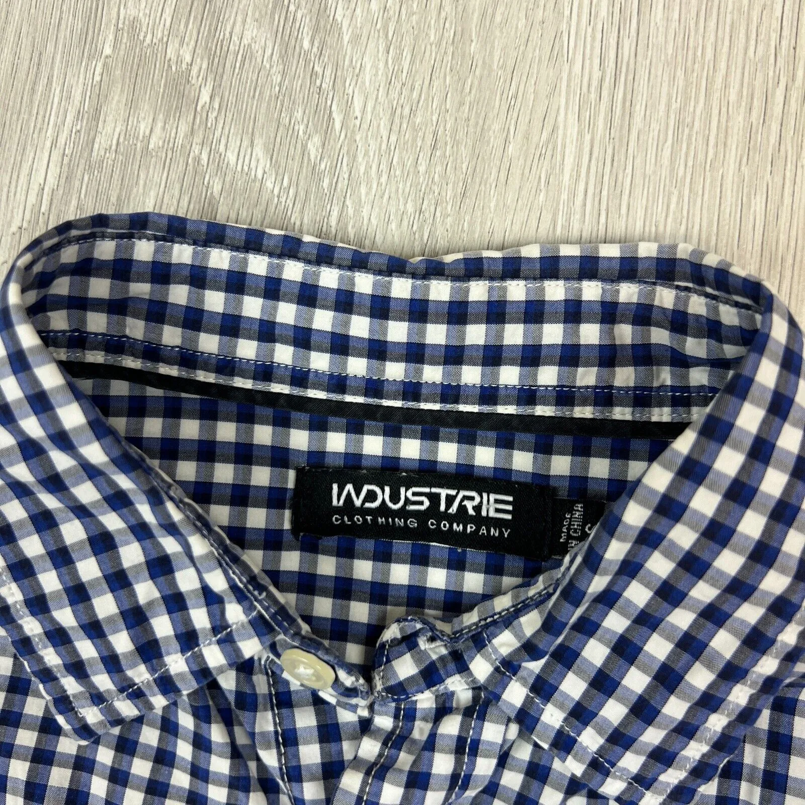 Industrie Mens Long Sleeve Button Up Shirt Size Small (3 Shirts)