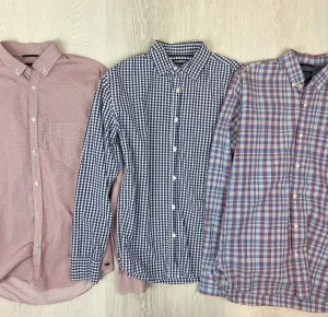 Industrie Mens Long Sleeve Button Up Shirt Size Small (3 Shirts)