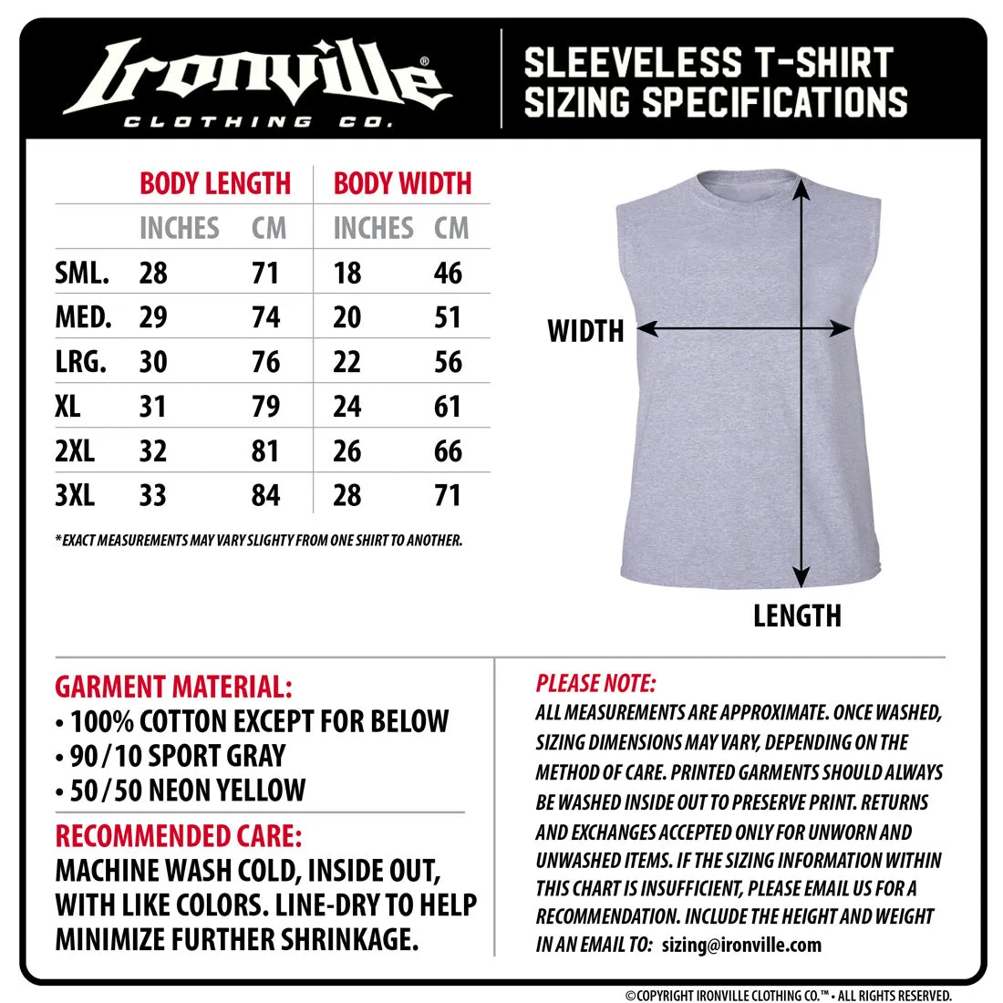 Ironville THANKS FOR THE SPOT Sleeveless Muscle T-shirt