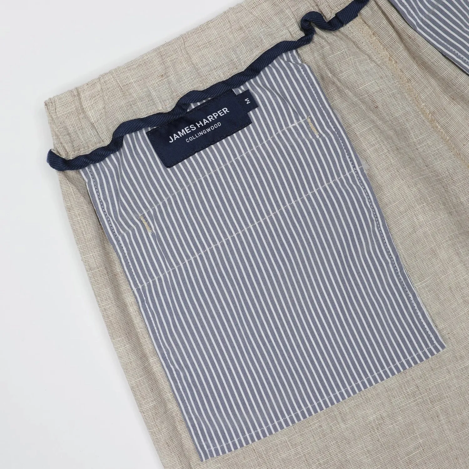 JAMES HARPER LINEN RELAXED WAIST SHORT JHSH30
