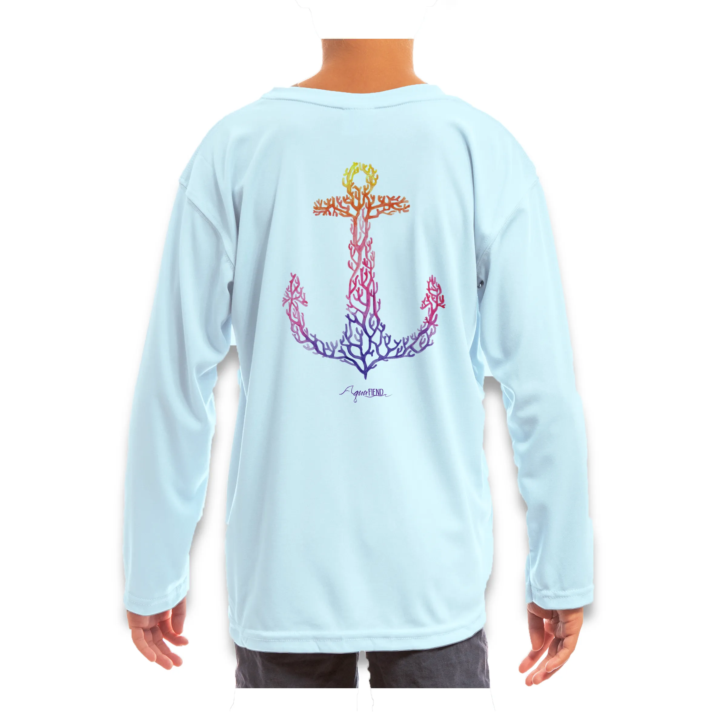 Kids Reef Anchor Long Sleeve